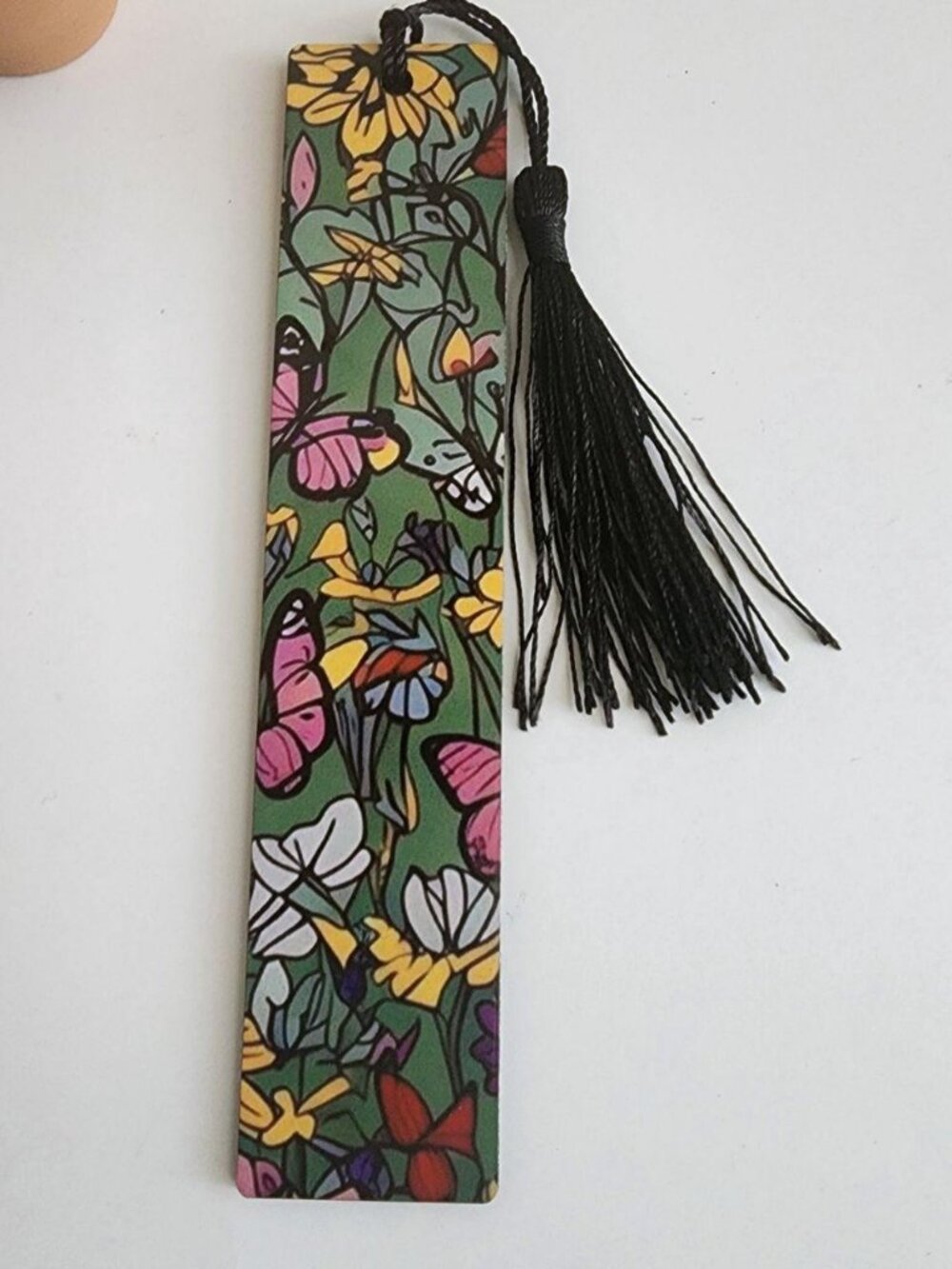 Butterfly Print Book Marker, Floral Book Marker, Readers Gift